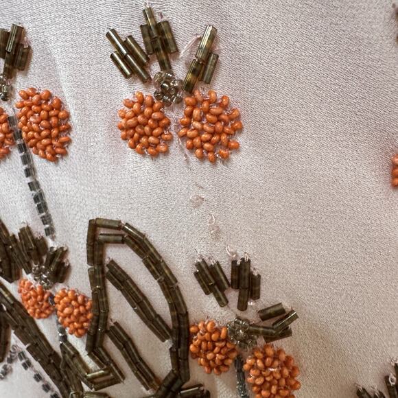 Valentino Runway Collector Dress 38 NWT Beaded Embroidered Silk Pink $15k Rare - Picture 16 of 16